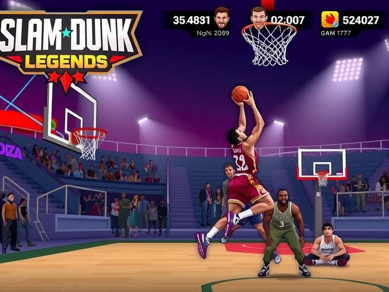 Slam Dunk Legends Gameplay Screenshot